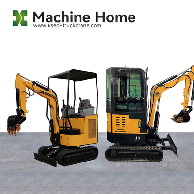 KV17 Diesel Mini Excavator 20kw With 18L Fuel Tank