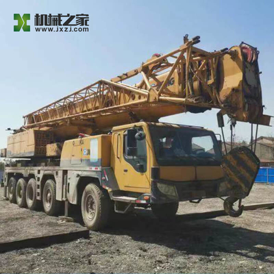 Используемый кран подержанной тележки крана XCMG QY90K тележки мобильный